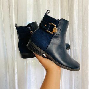 Tommy Navy Booties